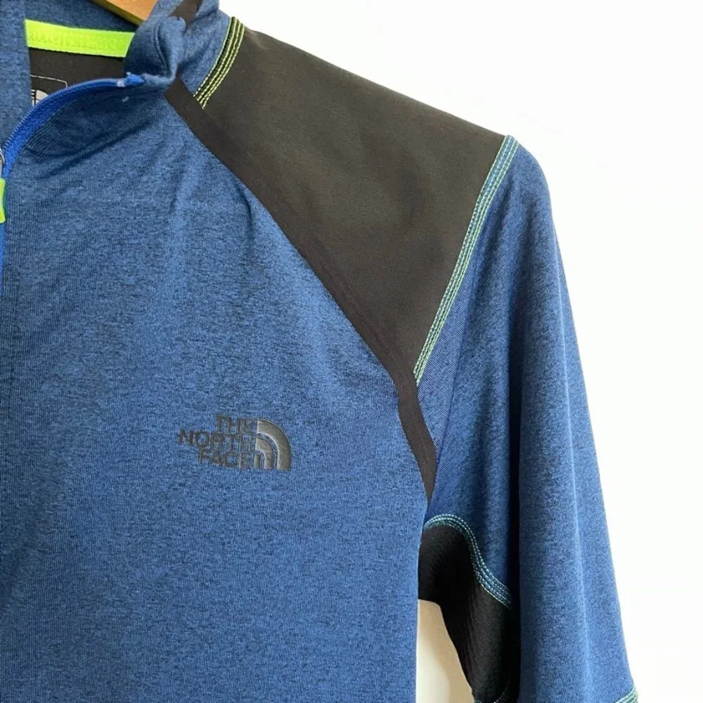 NORTH Face Medium Pullover 1/4 Zip Flashdry XD Size Small Mens